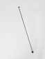 Preview: Nova Luce LED Wand-/Deckenleuchte Sima 30W warmweiss 3000K Schwarz Aluminium Ø8cm 9088115