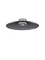 Preview: Nova Luce LED Deckenleuchte Esti dimmbar 33W warmweiss 3000K Rauchgrau Nickel matt Glas Aluminium Ø50cm 9088125