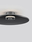 Preview: Nova Luce LED Deckenleuchte Esti dimmbar 33W warmweiss 3000K Rauchgrau Nickel matt Glas Aluminium Ø50cm 9088125