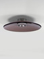 Preview: Nova Luce LED Deckenleuchte Esti dimmbar 33W warmweiss 3000K Dunkelbraun Nickel matt Glas Aluminium Ø50cm 9088126