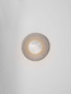 Preview: Nova Luce LED Wandleuchte Esti 17W warmweiss 3000K Rauchgrau Nickel matt Glas Aluminium Ø32cm 9088129