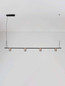 Preview: Nova Luce LED Pendelleuchte Sirmos dimmbar 30W warmweiss 3000K Champagnergold Schwarz Aluminium 150x6cm 9088131
