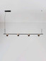 Preview: Nova Luce LED Pendelleuchte Sirmos dimmbar 30W warmweiss 3000K Champagnergold Schwarz Aluminium 150x6cm 9088131