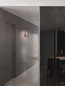 Preview: Nova Luce LED Wandleuchte Tilia 10W CCT warm-/neutralweiss 2700/3000/4000K Nickel matt Aluminium Ø22cm 9088135