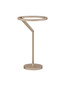 Preview: Nova Luce LED Tischleuchte Tilia dimmbar 16W warmweiss 3000K Champagnergold Aluminium Ø22cm 9088140