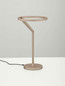 Preview: Nova Luce LED Tischleuchte Tilia dimmbar 16W warmweiss 3000K Champagnergold Aluminium Ø22cm 9088140
