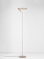 Preview: Nova Luce LED Stehleuchte Tilia dimmbar 26W warmweiss 3000K Champagnergold Aluminium 168cm 9088142