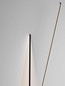 Preview: Nova Luce LED Stehleuchte Kimolia 49W warmweiss 3000K Schwarz Aluminium 181cm 9088145