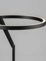 Preview: Nova Luce LED Stehleuchte Tilia dimmbar 26W warmweiss 3000K Schwarz Aluminium 168cm 9088150