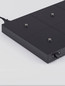 Preview: Nova Luce Ladestation für 6 Akku-Leuchten Puk IP67 Schwarz 46x33cm 9136405