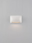Preview: Nova Luce LED Außen-Wandleuchte Sub 5W warmweiss 3000K IP65 salzwasserfest Weiß Aluminium 13,5x8,5cm 9136417