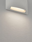 Preview: Nova Luce LED Außen-Wandleuchte Sub 5W warmweiss 3000K IP65 salzwasserfest Weiß Aluminium 13,5x8,5cm 9136417