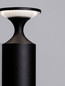 Preview: Nova Luce LED Wegeleuchte Pistillo 13W warmweiss 3000K IP65 salzwasserfest Schwarz Aluminium 90cm 9136426