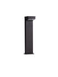 Preview: Nova Luce LED Wegeleuchte Rob 11W warmweiss 3000K IP65 salzwasserfest Schwarz Aluminium 50cm 9136429