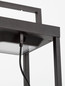 Preview: Nova Luce LED Akku-Stehleuchte Tegolo dimmbar 2W warmweiss 3000K USB IP54 Anthrazit Aluminium 39cm 9136431