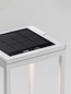 Preview: Nova Luce LED Akku-Stehleuchte Tegolo dimmbar 2W warmweiss 3000K USB IP54 Weiß Aluminium 39cm 9136432