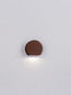 Preview: Nova Luce LED Außen-Wandleuchte Sango 4W warmweiss 3000K IP54 salzwasserfest Cortenstahl Aluminium 10x8,5cm 9136436