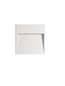 Preview: Nova Luce LED Außen-Wandleuchte Fem 5W warmweiss 3000K IP54 salzwasserfest Weiß Aluminium 16x16cm 9136441