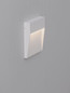 Preview: Nova Luce LED Außen-Wandleuchte Fem 5W warmweiss 3000K IP54 salzwasserfest Weiß Aluminium 16x16cm 9136441