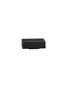Preview: Nova Luce LED Fassadenleuchte Dio 4W warmweiss 3000K IP65 Schwarz Aluminium 15,5x8,5cm 9136450
