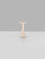 Preview: Nova Luce LED Akku-Tischleuchte Grigio dimmbar 2W CCT extra-warm-/warmweiss 2200/2700/3000K IP54 Sandfarben Aluminium Ø10cm 9136455