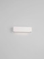 Preview: Nova Luce LED Außen-Wandleuchte Allure 8W warmweiss 3000K IP65 salzwasserfest Weiß Aluminium 22x6cm 9136459