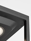 Preview: Nova Luce LED Solar-Sockelleuchte Cuppa 2W warmweiss 3000K Bewegungsmelder IP54 salzwasserfest Anthrazit Aluminium 24cm 9136464