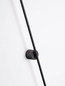 Preview: Nova Luce LED Wandleuchte Cretel 15W warmweiss 3000K IP44 Schwarz Aluminium 90x8cm 9172871