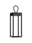 Preview: Nova Luce LED Akku-Stehleuchte Lucia dimmbar 4W warmweiss 3000K USB IP54 salzwasserfest Schwarz Aluminium 30cm 9176104