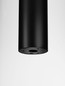 Preview: Nova Luce LED Wegeleuchte Paul 10W warmweiss 3000K IP65 salzwasserfest Schwarz Aluminium 60cm 9176109