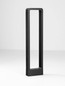 Preview: Nova Luce LED Wegeleuchte Minimal 7W warmweiss 3000K IP65 salzwasserfest Schwarz Aluminium 65cm 9176112