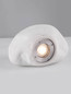 Preview: Nova Luce LED Akzentleuchte Petra 3W warmweiss 3000K IP65 salzwasserfest Weiß Beton 20x14cm 9186182