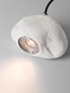Preview: Nova Luce LED Akzentleuchte Petra 3W warmweiss 3000K IP65 salzwasserfest Weiß Beton 20x14cm 9186182