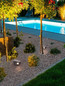 Preview: Nova Luce LED Akzentleuchte Petra 3W warmweiss 3000K IP65 salzwasserfest Grau Beton 20x14cm 9186183