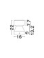 Preview: Nova Luce LED Sockelleuchte Lua 12W warmweiss 3000K IP65 salzwasserfest Schwarz Beton 22cm 9186184