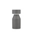 Preview: Nova Luce LED Sockelleuchte Lua 12W warmweiss 3000K IP65 salzwasserfest Schwarz Beton 35,5cm 9186185