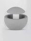 Preview: Nova Luce Bodeneinbauleuchte Minor G9 IP65 salzwasserfest Grau Beton Ø15cm 9186704