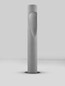 Preview: Nova Luce LED Wegeleuchte Nodino 6W warmweiss 3000K IP65 salzwasserfest Grau Beton 75cm 9186706