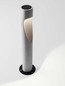 Preview: Nova Luce LED Wegeleuchte Nodino 6W warmweiss 3000K IP65 salzwasserfest Grau Beton 75cm 9186706