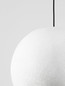 Preview: Nova Luce Außen-Pendelleuchte Moon E27 IP65 salzwasserfest Weiß Ø50cm 9186712