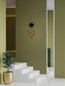 Preview: Nova Luce LED Pendelleuchte Nebula 6W warmweiss 3000K Schwarz Chrom Aluminium 23x17cm 9186904