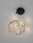 Preview: Nova Luce LED Pendelleuchte Nebula 6W warmweiss 3000K Schwarz Chrom Aluminium 23x17cm 9186904