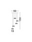 Preview: Nova Luce LED Pendelleuchte Bion 32W warmweiss 3000K Messinggold Metall Ø50cm 9186942