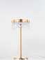 Preview: Nova Luce LED Tischleuchte Bion 6W warmweiss 3000K Messinggold Metall Ø15cm 9186947