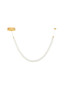 Preview: Nova Luce LED Pendelleuchte Perla dimmbar 48W warmweiss 3000K Gold Opal Glas Metall 116x24cm 9186955