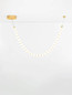 Preview: Nova Luce LED Pendelleuchte Perla dimmbar 48W warmweiss 3000K Gold Opal Glas Metall 116x24cm 9186955