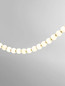 Preview: Nova Luce LED Pendelleuchte Perla dimmbar 109W warmweiss 3000K Gold Opal Glas Metall 500cm 9186957