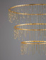 Preview: Nova Luce LED Pendelleuchte Stellar dimmbar 72W warmweiss 3000K Gold Aluminium Kupfer Ø80cm 9186970