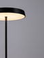Preview: Nova Luce LED Stehleuchte Vetro 33W warmweiss 3000K Schwarz Aluminium 136cm 9223419