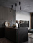 Preview: Nova Luce LED Deckenleuchte Stilvi schwenkbar 4W warmweiss 3000K Schwarz Aluminium Ø5x30cm 9232139
